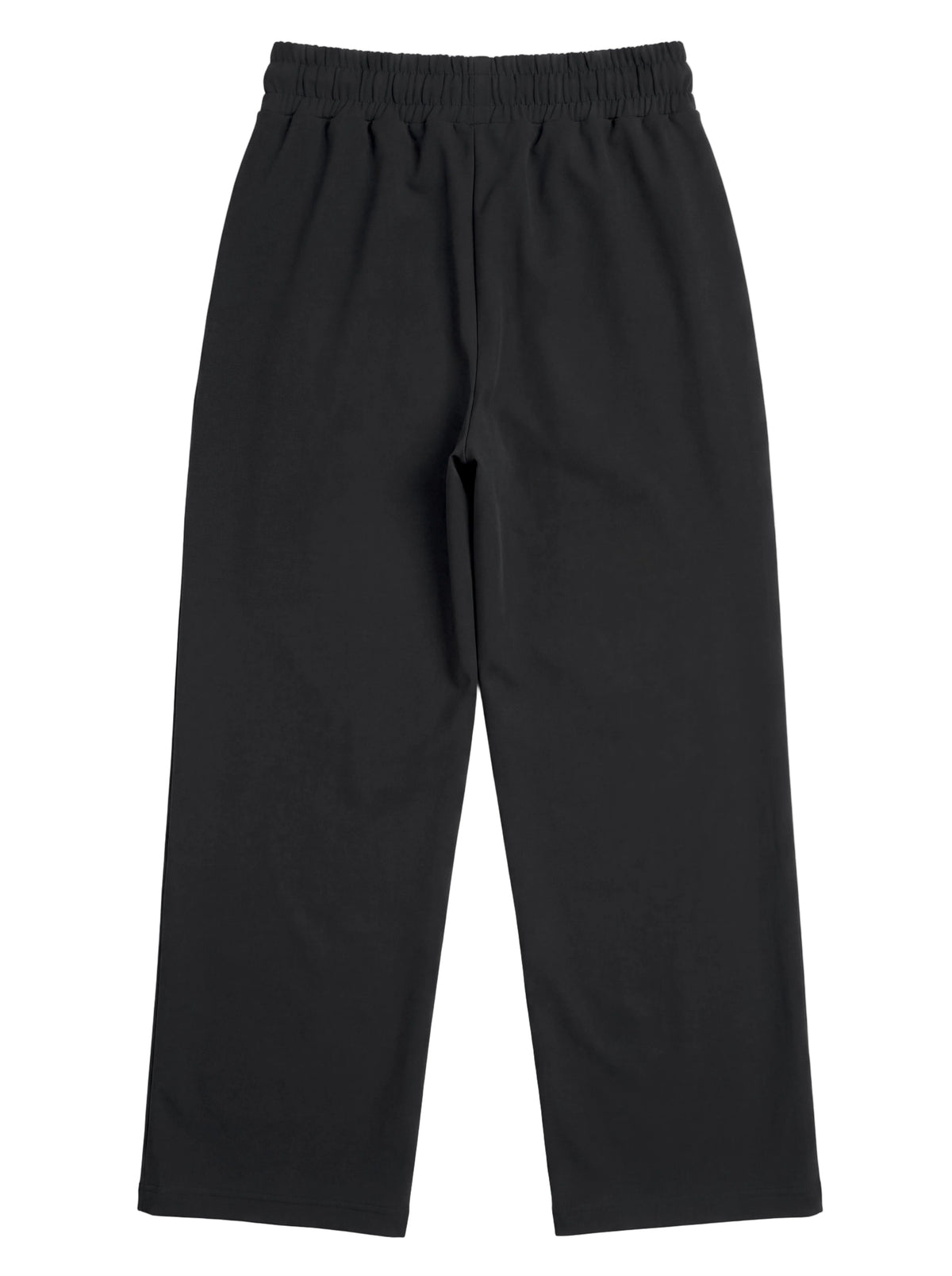 Aafiya Studio Essential Wide Pants in Midnight Veil (black) – view 2