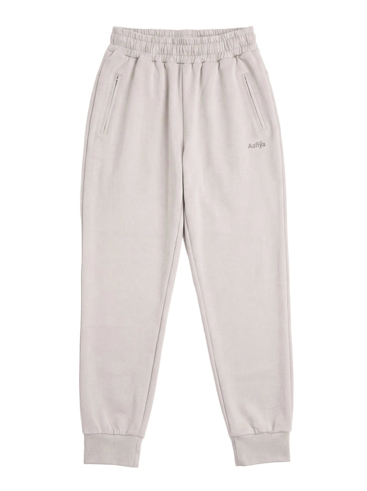 Aafiya Studio Essential Flow Pants in Desert Mist (stone)