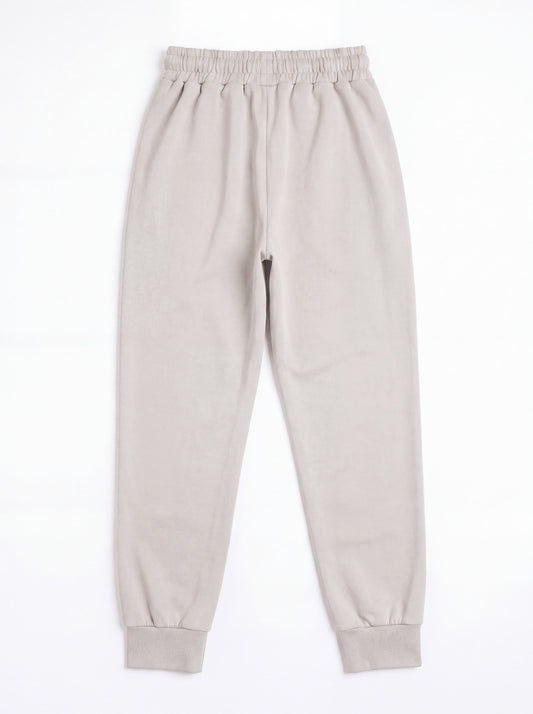 Aafiya Studio Essential Flow Pants in Desert Mist (stone) – view 2