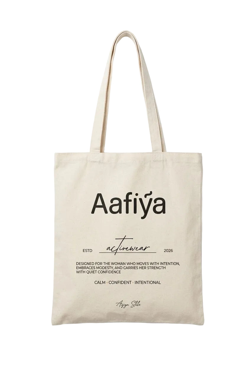 Cotton Canvas Tote Bag | شنطة قماش