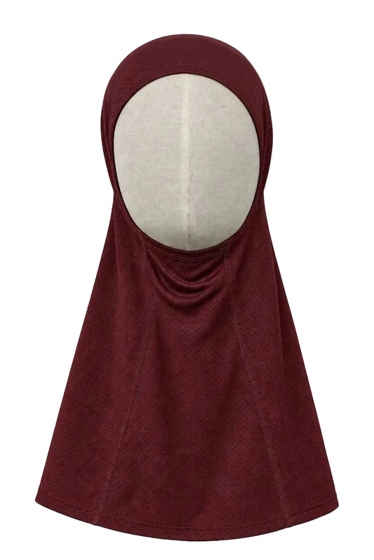 Core 01 Sport Hijab (Burgundy) | حجاب رياضي