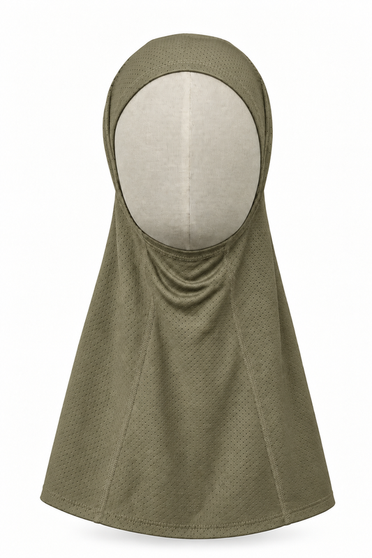 Aafiya Studio Core 01 Sport Hijab in Olive Clay