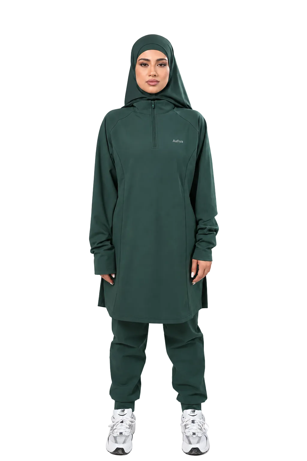 Essential Line Tunic (Dark Teal) | تونيك رياضي