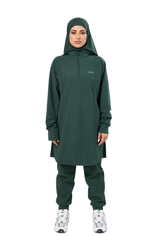 Essential Line Tunic (Dark Teal) | تونيك رياضي