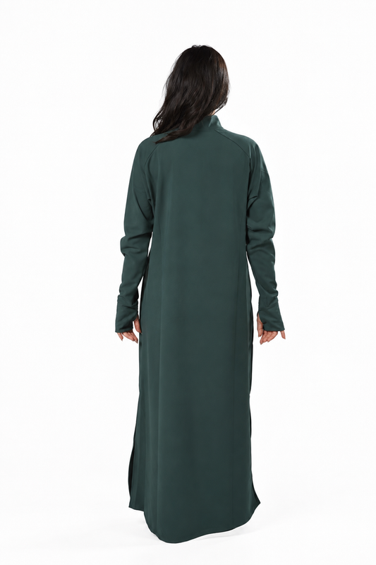 Essential Sport Abaya (Dark Teal) | عباية رياضية