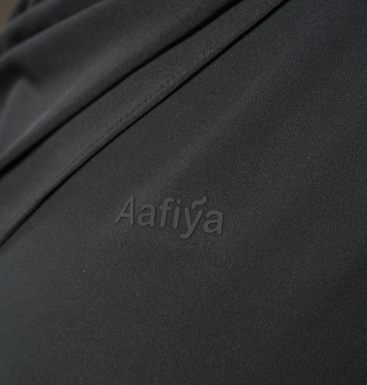 Aafiya Studio Essential Sport Abaya in Midnight Veil (black) – view 5