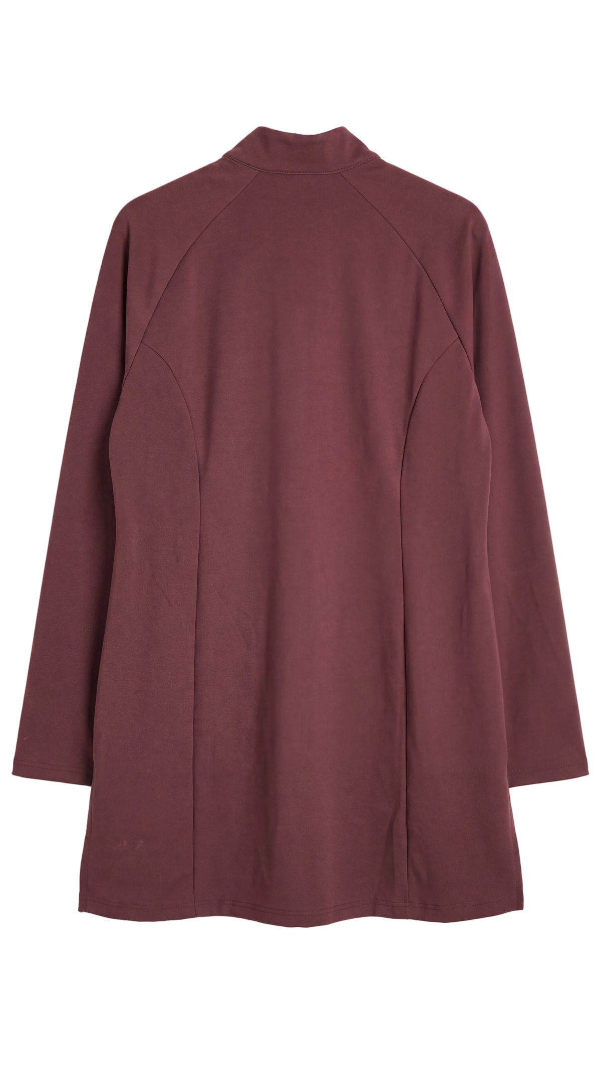 Aafiya Studio Essential Line Tunic in Bordeaux Ember (burgundy) – view 7