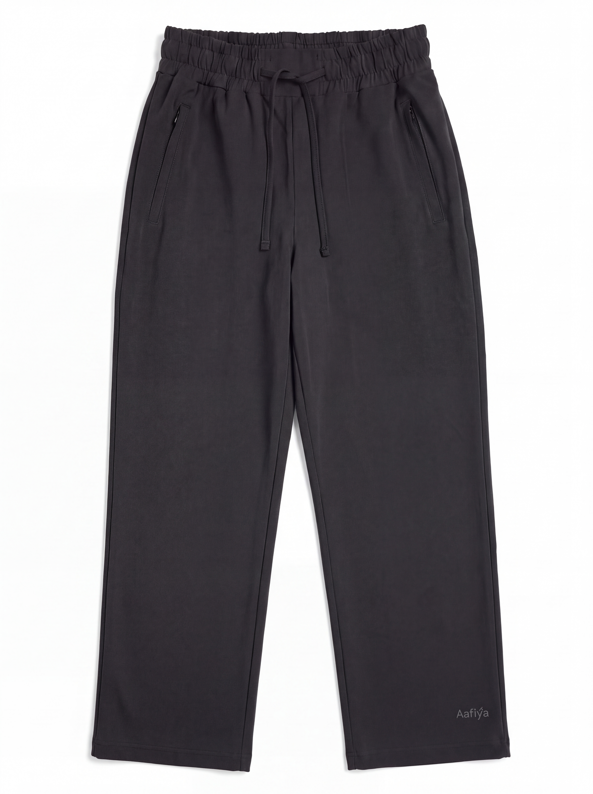 Essential Wide Pants (Black) | بنطلون رياضي واسع
